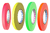 Assortment Special Neon Spike Tapes 1 roll pink/yellow/green/ora