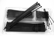 Wire Tie Assortment-Black