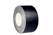 3 inch Black Delustered Duct Tape
