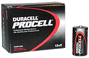 Duracell Procell- Cell-Case of 144