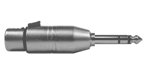 Hosa Audio Adapter-Quarter Inch Male to XLR3 Female