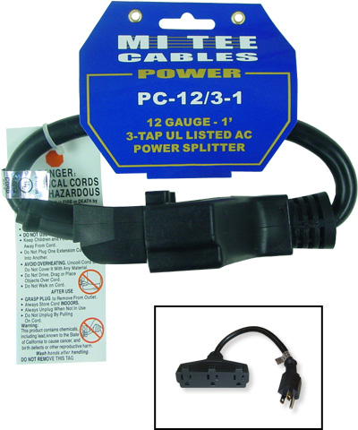 MPC123-3 OUTLET SPLITTER