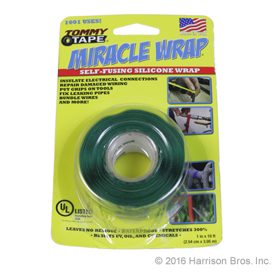 Green-Silicone Repair Tape-1 IN x 10 FT - Click Image to Close