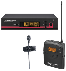 Sennheiser Wireless Mic System-Lavalier (Cardiod) EW114 G3LE