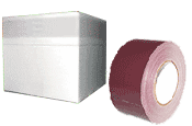 Case of 3 inch Burgundy Pro Tape Duct Tape