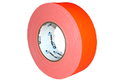 2 inch x 50 YD. Neon Orange Gaffers Tape
