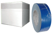 Case of 2 inch Blue Nashua 398 Duct Tape 24 Rolls