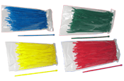 Color Wire Tie Assortment Red Blue Yellow Green