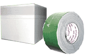 Case of 3 inch Green Nashua Duct Tape