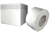 Case of 3 inch White Nashua Duct Tape