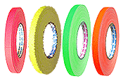 Assortment Special Neon Spike Tapes 1 roll pink/yellow/green/ora