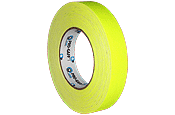 1 IN x 50 YD Neon Yellow Gaffers Tape