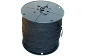 Cotton Tie Line-Black 1000 Yd. Spool-Unglazed
