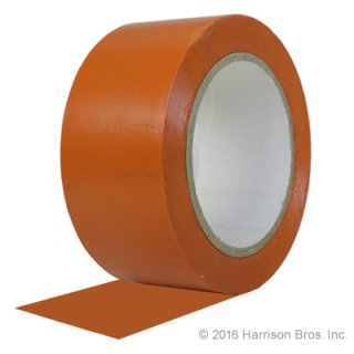 Orange-Vinyl Dance Floor Tape-2 IN x 36 YD