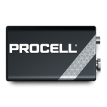 Duracell Procell 9 Volt Battery