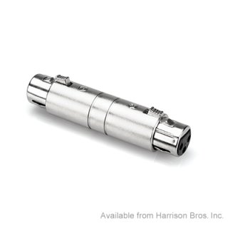 (image for) Hosa Audio Adapter-Gender Changer Female XLR3 to Female XLR3
