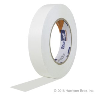 (image for) 1 IN X 60 YD Shurtape 724 Paper Label Tape-White