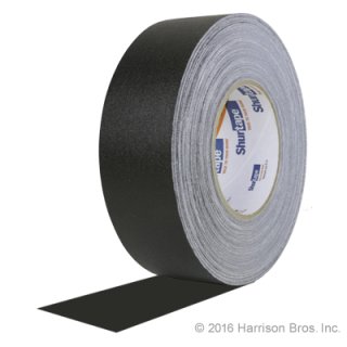 2 IN x 50 YD Black Shurtape Professional Grade Gaffers Tape