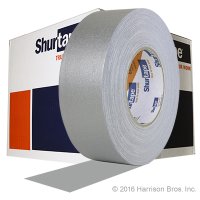 Case-2 IN x 50 YD Grey Shurtape Professional Grade Gaffers Tape