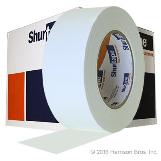 (image for) 2 IN x 60 YD Shurtape 724 Paper Floor Tape-White-Case of 24