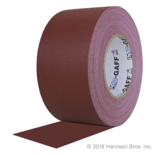 3 IN x 55 YD Burgundy Pro Gaffer Gaffers Tape