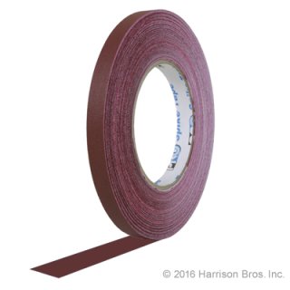 1/2 IN x 45 YD Burgundy Cloth Hoop Tape