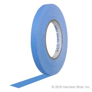 (image for) 1/2 IN x 45 YD Neon Blue Hoop Tape