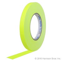 1/2 IN x 45 YD Neon Yellow Route Setting Tape