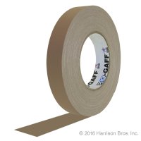 1 IN x 55 YD Pro Gaffer Tan Gaffers Tape