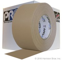 Case-3 IN x 55 YD Tan Pro Gaffer Gaffers Tape-16 Rolls