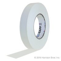 1 IN x 55 YD White Gaffers Tape