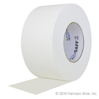(image for) 3 IN x 55 YD White Gaffers Tape