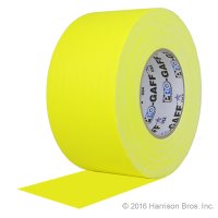 3 IN x 55 YD Yellow Pro Gaffer Gaffers Tape