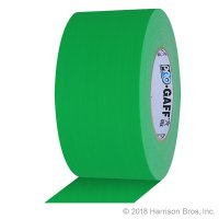 (image for) Gaffers Tape-3 IN x 50 YD-Chroma Green Gaff Tape-Special Order