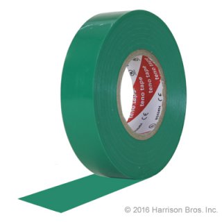 Green-Electrical Tape-Case of 100 rolls