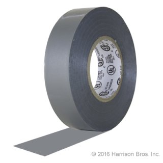 Grey Electrical Tape - 10 Roll Sleeve