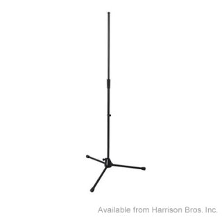(image for) Mic Stand-Straight-Tripod Base-Black