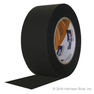 3 IN x 55 YD Black Shurtape 665 Gaffers Tape