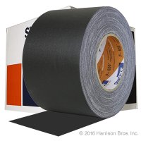 Case-4 IN x 55 YD Black Shurtape 665 Gaffers Tape-12 rolls