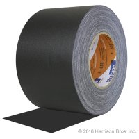 4 IN x 55 YD Black Shurtape 665 Gaffers Tape