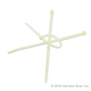(image for) Natural-14 IN Nylon Wire Tie-Bag of 100