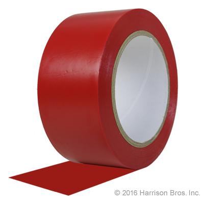 Red-Aisle Marking Tape-2 IN x 36 YD