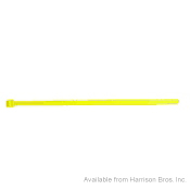 Yellow-8 IN Nylon Wire Tie-Bag of 100