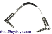 Patch Cable-6 IN-Hosa-Quarter Inch to Quarter Inch - Click Image to Close