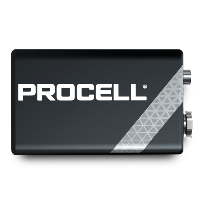 Duracell Procell 9 Volt Battery-Case of 288