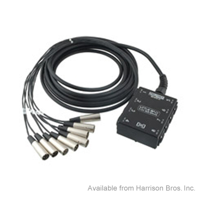 Hosa SH-8X025-25 Foot Mic Multicable - Click Image to Close