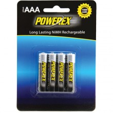 Powerex AAA Rechargeable Batteries-4 Pack