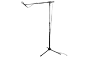 Mic Stand-Telescoping Euro Boom-Black