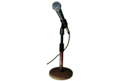 Mic Stand-Desk-Adjustable Height-Black - Click Image to Close