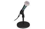 Mic Stand-Desk-Fixed Height-Black